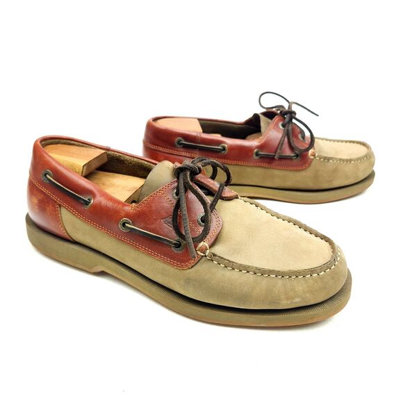 ECCO Seaport Boat Leather Loafers Shoes Mens Size 44 EU / 10 - 10.5 US main image 7